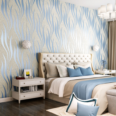 現(xiàn)代條紋無(wú)紡布壁紙