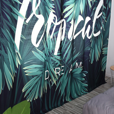 3D數(shù)碼印花遮光窗簾