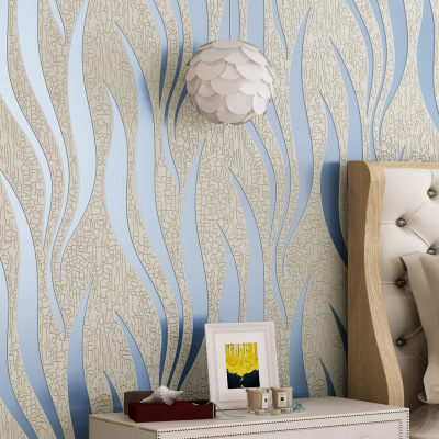 現(xiàn)代條紋無(wú)紡布壁紙