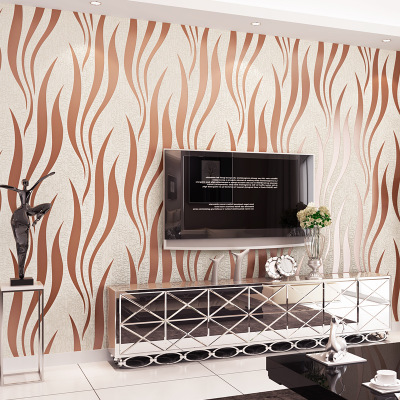 現(xiàn)代條紋無(wú)紡布壁紙