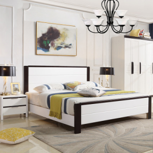 美式鄉(xiāng)村簡(jiǎn)約布藝床