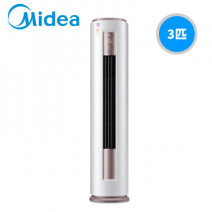 Midea/美的3匹靜音冷暖立式柜機圓柜空調(diào)