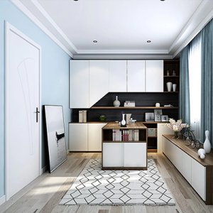 簡約書房組合柜定制